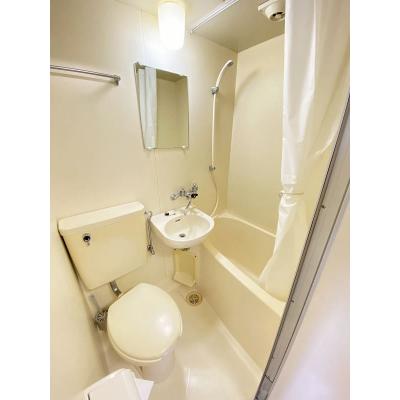 ユニオンマンスリー河辺１　205　1R・セミダブル☆快適なソファ付き♪■物件近くにスーパー「ビッグ・エー」ありの物件画像