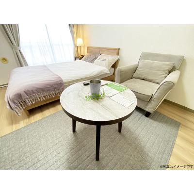 ユニオンマンスリー河辺１　205　1R・セミダブル☆快適なソファ付き♪■物件近くにスーパー「ビッグ・エー」ありの物件画像