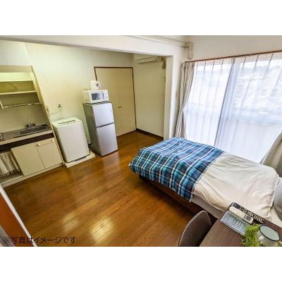 ユニオンマンスリー天王台１　303　1R・シングル☆人気の角部屋♪安心のオートロック付き♪デスクとチェアのあるお部屋♪の物件画像