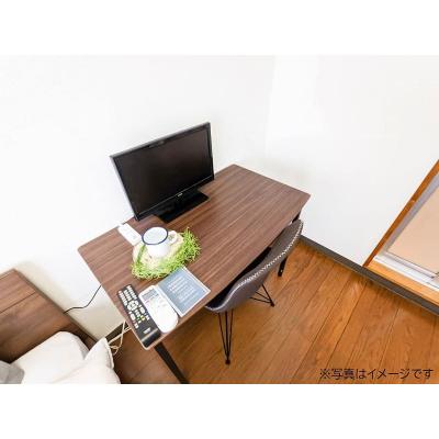 ユニオンマンスリー天王台１　303　1R・シングル☆人気の角部屋♪安心のオートロック付き♪デスクとチェアのあるお部屋♪の物件画像