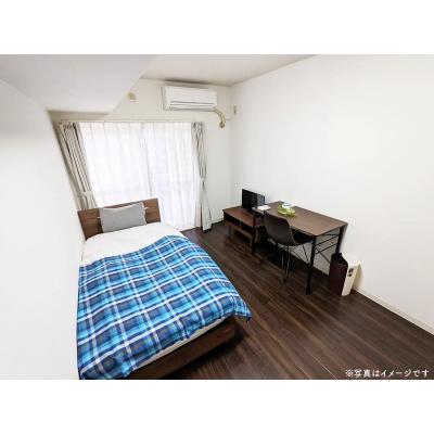 ユニオンマンスリー府中８　104　1R・シングル☆オートロック＆モニター付きインターフォン完備♪人気のデスク＆チェア付き♪の物件画像