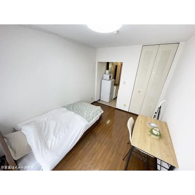 ユニオンマンスリー花小金井２　217　1R・シングル☆オートロック完備♪人気のデスク＆チェア付き♪■西武新宿線「花小金井駅」徒歩7分の物件画像