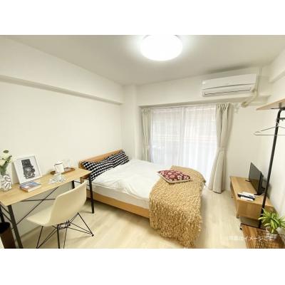 ユニオンマンスリー仙川ソアヴィータ１　204　1R・セミダブル☆【禁煙ルーム】人気の角部屋♪デスク・チェア完備の物件画像