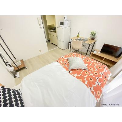 ユニオンマンスリー仙川ソアヴィータ１　205　1R・シングル☆【禁煙ルーム】桐朋学園大学まで徒歩通学/京王線沿線で新宿駅へ乗換なしでアクセスの物件画像