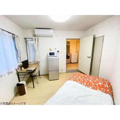ユニオンマンスリーみずほ台１　207　1K・シングル☆モニター付きインターフォン＆室内洗濯機/ディスカウントストア・ビッグエーまで徒歩3分の物件画像