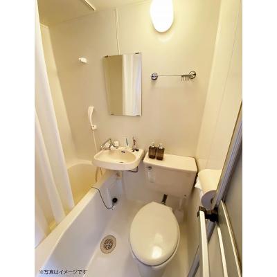 ユニオンマンスリー中浦和４　303　1K・シングル☆人気の角部屋＆2面採光で明るいお部屋♪デスク・チェア＆2ドア冷蔵庫など生活家電完備の物件画像