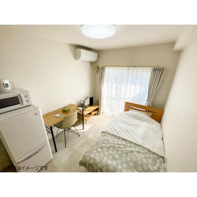 ユニオンマンスリー朝霞４　411　1R・シングル☆◆インターネット固定回線（有線・Wi-Fi）無料の部屋◆デスクとチェアのあるお部屋♪東洋大学も徒歩圏内の物件画像