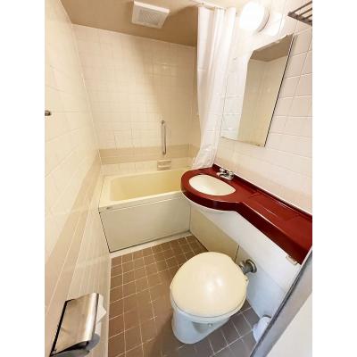 ユニオンマンスリー相鉄三ツ境５　202　1R・シングル☆モニター付きインターフォン＆室内洗濯機完備♪デスク・チェアのあるお部屋の物件画像