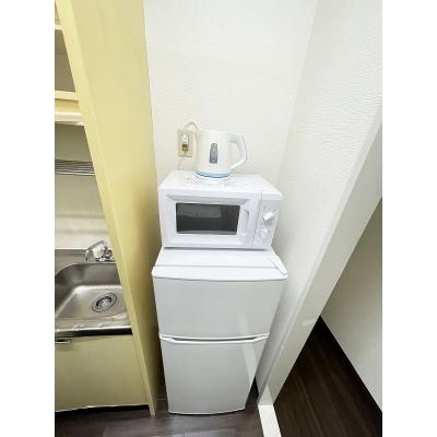 ユニオンマンスリー相鉄三ツ境５　202　1R・シングル☆モニター付きインターフォン＆室内洗濯機完備♪デスク・チェアのあるお部屋の物件画像