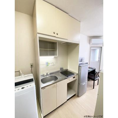 ユニオンマンスリー坂戸駅前１　306　1R・シングル☆人気の角部屋♪モニター付きインターフォン完備♪デスクとチェア付き♪の物件画像
