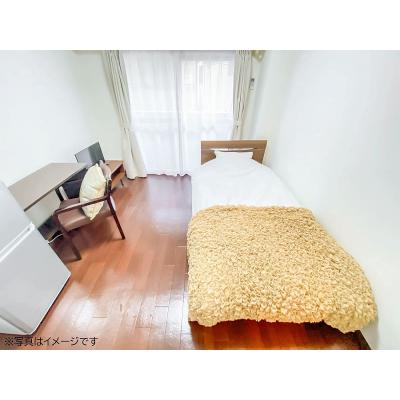 ユニオンマンスリー西横浜４　206　1R・シングル☆テレワークや勉強におすすめデスク・チェア完備♪洗濯機や電子レンジなど生活家電のあるお部屋の物件画像