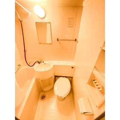 ユニオンマンスリー神奈川新町２　413　1K・シングル☆オートロック完備♪角部屋＆デスク・チェアのあるお部屋の物件画像