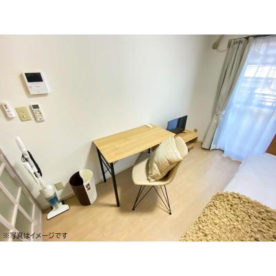 ユニオンマンスリー神奈川新町２　413　1K・シングル☆オートロック完備♪角部屋＆デスク・チェアのあるお部屋の物件画像