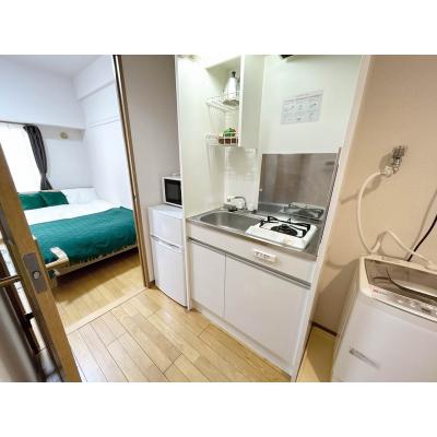 【🎍年末年始大感謝祭🎍】【禁煙🚭/Wi-Fi無料🌐】マイナビSTAYミライエ日本橋蛎殻町　302の物件画像