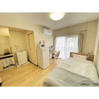ユニオンマンスリー南多摩レジデンス１　312　1R・シングル☆【禁煙ルーム】◆インターネット固定回線（有線・Wi-Fi）無料の部屋◆オートロック完備の物件画像