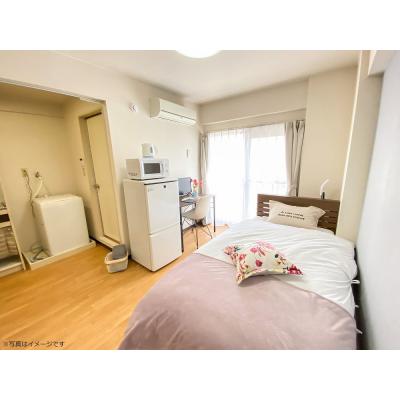 ユニオンマンスリー南多摩レジデンス１　401　1R・シングル☆【禁煙ルーム】◆インターネット固定回線（有線・Wi-Fi）無料の部屋◆オートロック完備の物件画像