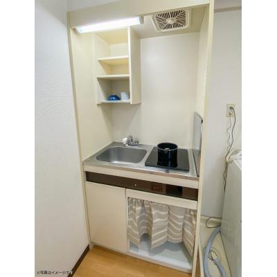 ユニオンマンスリー南多摩レジデンス１　401　1R・シングル☆【禁煙ルーム】◆インターネット固定回線（有線・Wi-Fi）無料の部屋◆オートロック完備の物件画像