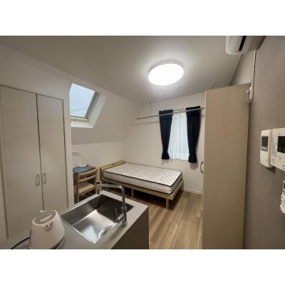 スマイズ八幡山１　【禁煙🚭】　築浅物件☆最上階角部屋☆オートロック付☆風呂トイレ別のお部屋☆の物件画像