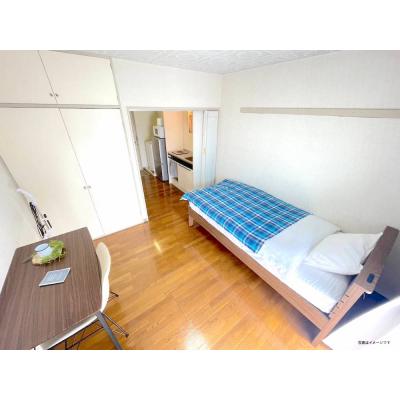ユニオンマンスリー鶴川３　206　1R・シングル☆デスク・チェア完備！室内洗濯機など生活家電のあるお部屋の物件画像