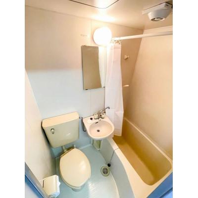 ユニオンマンスリー鶴川３　206　1R・シングル☆デスク・チェア完備！室内洗濯機など生活家電のあるお部屋の物件画像