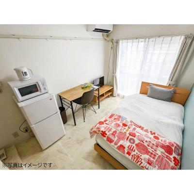 ユニオンマンスリー朝霞４　403　1R・シングル☆◆インターネット固定回線（有線・Wi-Fi）無料の部屋◆東武東上線から徒歩＆和光市駅へ1駅/人気の角部屋♪の物件画像