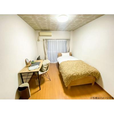 ●2026年4月18日から入居可●ユニオンマンスリー読売ランド前１　112　1R・シングル☆◆インターネット固定回線（有線・Wi-Fi）無料の部屋◆角部屋＆デスク・チェア完備の物件画像