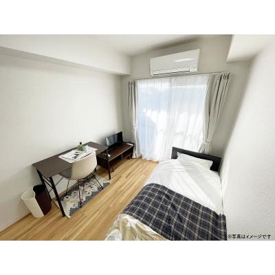 ユニオンマンスリー西川口４　311　1R・セミシングル☆人気の角部屋♪デスク・チェア完備＆冷蔵庫や洗濯機など生活家電のあるお部屋の物件画像