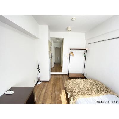 ユニオンマンスリー鶴見市場１　514　1R・シングル☆人気の角部屋♪室内洗濯機や2ドア冷蔵庫など生活家電のあるお部屋の物件画像