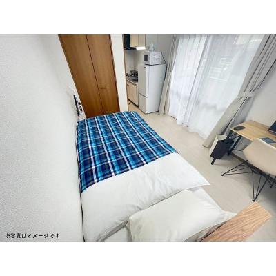ユニオンマンスリー西国分寺３　101　1R・シングル☆角部屋♪モニター付きインターフォン＆室内洗濯機完備！デスク・チェアのあるお部屋の物件画像