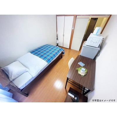 ユニオンマンスリー小手指２　105　1R・シングル☆デスク・チェア完備♪洗濯機や冷蔵庫など生活家電のあるお部屋の物件画像