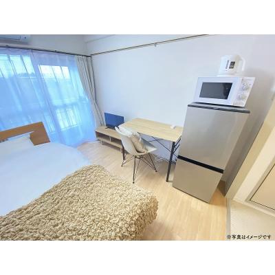 ユニオンマンスリー大和２　403　1R・シングル☆デスク・チェア完備＆室内洗濯機など生活家電のあるお部屋♪の物件画像