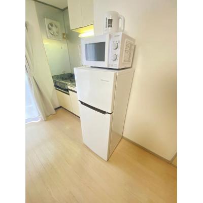 ユニオンマンスリー松戸４　305　1R・シングル☆自炊に嬉しい2口ガスコンロ＆冷蔵庫や電子レンジなどの生活家電完備♪の物件画像