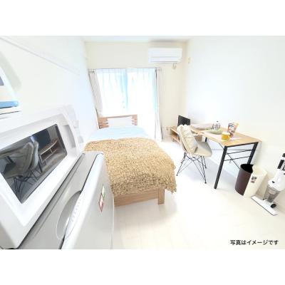 ユニオンマンスリー横浜・白楽１　206　1R・シングル☆オートロック完備♪デスク・チェアのあるお部屋の物件画像