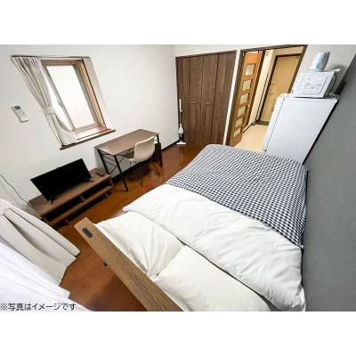 ユニオンマンスリー相模大野２　101　1K・セミダブル☆◆インターネット固定回線（有線・Wi-Fi）無料の部屋◆角部屋＆インターホン完備！の物件画像