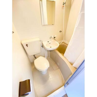 ユニオンマンスリー百合ヶ丘３　504　1R・セミダブル☆【禁煙ルーム】たっぷり収納2ドア冷蔵庫や電子レンジなど生活家電完備！の物件画像