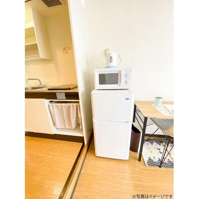 ユニオンマンスリー百合ヶ丘３　504　1R・セミダブル☆【禁煙ルーム】たっぷり収納2ドア冷蔵庫や電子レンジなど生活家電完備！の物件画像