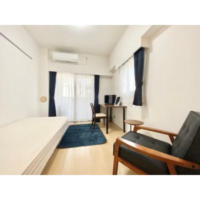 ★最短5月8日から入居可能★　室内動画有り・G-style.BBwf東京　虎ノ門1C（禁煙）【嬉しいインターネット料金込み♪食器類や調理器具等の生活備品も日額料金に含んでいます♪】の物件画像