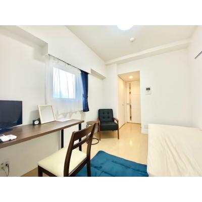 ★最短5月8日から入居可能★　室内動画有り・G-style.BBwf東京　虎ノ門1C（禁煙）【嬉しいインターネット料金込み♪食器類や調理器具等の生活備品も日額料金に含んでいます♪】の物件画像