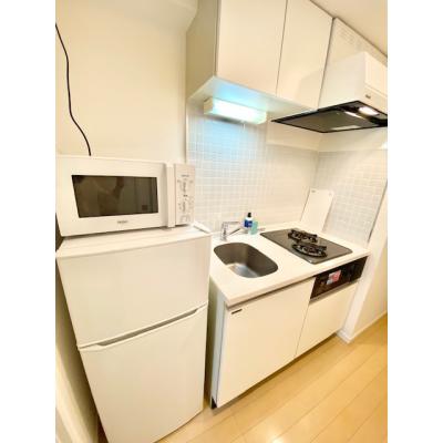 ★最短5月8日から入居可能★　室内動画有り・G-style.BBwf東京　虎ノ門1C（禁煙）【嬉しいインターネット料金込み♪食器類や調理器具等の生活備品も日額料金に含んでいます♪】の物件画像