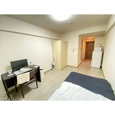 ユニオンマンスリー川崎５　607　1R・シングル☆希少で人気なラゾーナ川崎側物件！スーパー徒歩２分で自炊もラクラク♪AL/EVで安心の物件画像