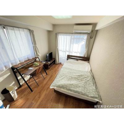 ユニオンマンスリー春日部１　803　1K・セミダブル☆【禁煙ルーム】人気の角部屋＆バストイレ別＆デスク・チェアや室内洗濯機などの生活家電があるお部屋/東武伊勢崎線「の物件画像