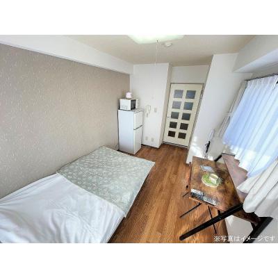 ユニオンマンスリー春日部１　803　1K・セミダブル☆【禁煙ルーム】人気の角部屋＆バストイレ別＆デスク・チェアや室内洗濯機などの生活家電があるお部屋/東武伊勢崎線「の物件画像