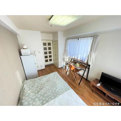 ユニオンマンスリー春日部１　803　1K・セミダブル☆【禁煙ルーム】人気の角部屋＆バストイレ別＆デスク・チェアや室内洗濯機などの生活家電があるお部屋/東武伊勢崎線「の物件画像