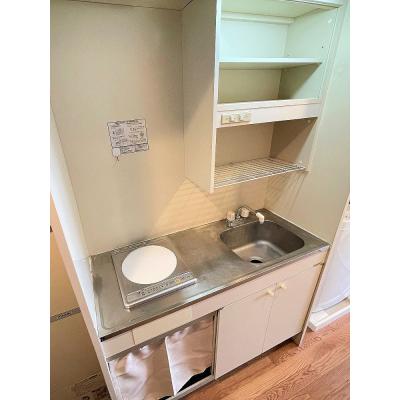 ユニオンマンスリー春日部１　803　1K・セミダブル☆【禁煙ルーム】人気の角部屋＆バストイレ別＆デスク・チェアや室内洗濯機などの生活家電があるお部屋/東武伊勢崎線「の物件画像