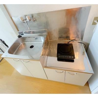 ユニオンマンスリー八王子北野５　201　1R・セミダブル☆駅前には23時半まで営業の「京王ストア」あり！人気の角部屋物件。京王八王子駅まで電車で約3分/新宿や調布までの物件画像