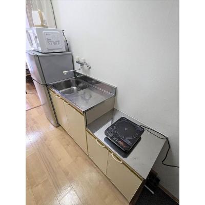 ユニオンマンスリー船橋法典１　B101　1R・シングル☆◆インターネット固定回線（有線・Wi-Fi）無料の部屋◆人気の角部屋＆デスク・チェア＆室内洗濯機や冷蔵庫などの物件画像