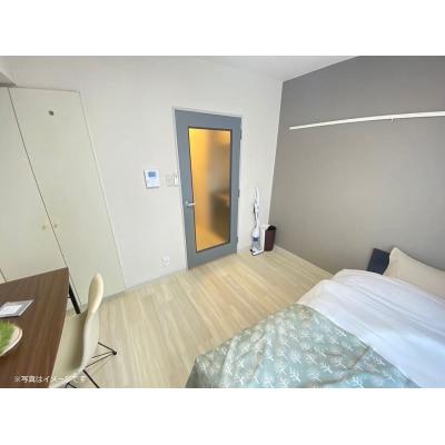 ユニオンマンスリー行徳２　205　1K・セミシングル☆デスク・チェア完備＆２ドア冷蔵庫や室内洗濯機など生活家電のあるお部屋/東京メトロ東西線沿線、浦安駅や早稲田駅への物件画像