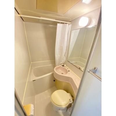 ユニオンマンスリー行徳２　205　1K・セミシングル☆デスク・チェア完備＆２ドア冷蔵庫や室内洗濯機など生活家電のあるお部屋/東京メトロ東西線沿線、浦安駅や早稲田駅への物件画像