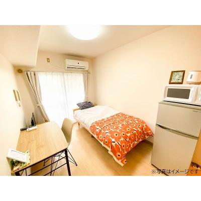 ユニオンマンスリー大倉山５　207　1R・シングル☆デスク・チェアあり＆洗濯機や冷蔵庫など生活家電完備/東急東横線沿線、横浜駅や元町・中華街駅へダイレクトアクセス/の物件画像