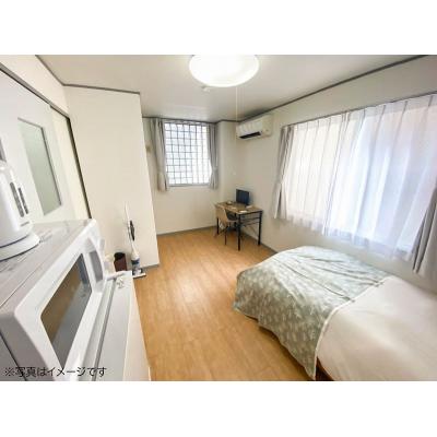 ユニオンマンスリー日進１　203　1K・シングル☆人気の角部屋♪室内洗濯機や２ドア冷蔵庫など生活家電のあるお部屋/JR埼京線＆JR川越線沿線、大宮駅まで1駅＆池袋駅の物件画像